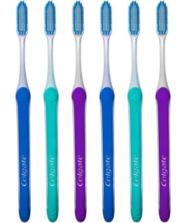 Colgate Slim Soft Ultra Compact Toothbrush Extra Soft - Pack of 6 - Colors Vary - Buy Online on GoSupps.com