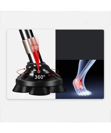 Canes Wand Elderly Crutches Aluminum Alloy Walking Stick Multifunction Light 10 Speed Expansion 1 Foot 4 Foot Base Interchange 72 94 cm Elderly Items Bathing in Sunlight - Buy Online on GoSupps.com