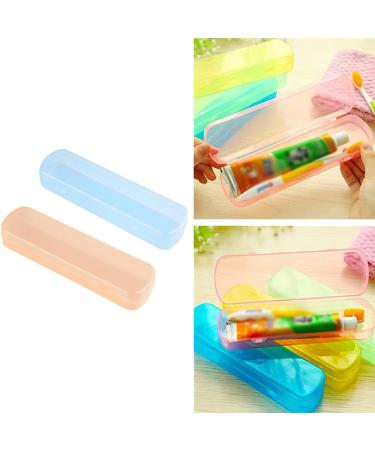 Portable Toothbrush with Case - 2PCS Breathable Storage Box for Travel - Ideal for Adults & Kids - Christmas Gift - Buy Online on GoSupps.com
