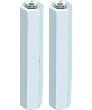 Uadme 2Pcs M8 * 66 Long Rod Nut Hex Hexagonal Sleeve Nut Standoff Threaded Fasteners - Buy Online on GoSupps.com