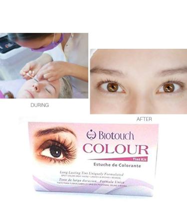 BioTouch Brown Eye Lash Tint Kit - Professional Quality - Buy Online on GoSupps.com
