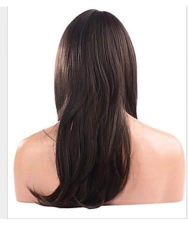 Buy Baju Na Wifi S Long Water Wave Synthetic Wig with Bangs - Heat Resistant Cosplay Wig for African American Women - Buy Online on GoSupps.com