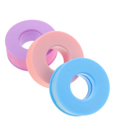 Ipetboom 3 Rolls Eyelash Tape Breathable Non-woven Fabric Auxiliary Tool