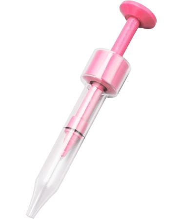 Earmold Syringe 3.5mm Refillable Ear Impression Injector - Ergonomic PP Design (Pink) - Buy Online on GoSupps.com