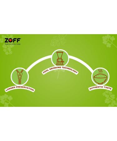 Zoff All Natural Spice kit | Set of 15 Authentic Indian Spices Essential for Every Kitchen | Cardamom Carrom Black Pepper Fenugreek Leaves Fennel Cumin Garam Masala Asafetida Mustard Kashmiri Chili Turmeric Chili Coriander Kitchen King | Premium Quality I - Buy Online on GoSupps.com