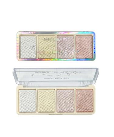 3PC Baked Powder face brightening Shadow Nose Shadow Highlight Blush Repairing Eye Shadow (Color : A01 Size : 3PC) 3PC A01