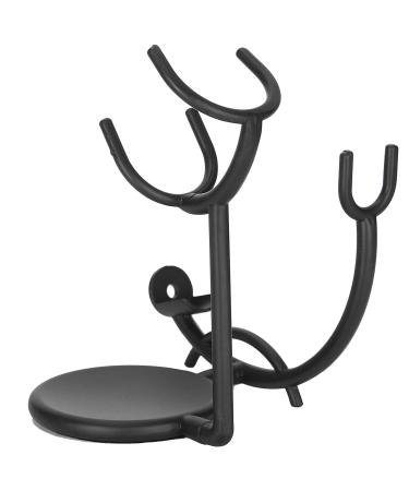 Curved Razor & Shaving Brush Stand - Stylish Men s Razor & Brush Holder for Dry Display | International Shipping - Buy Online on GoSupps.com