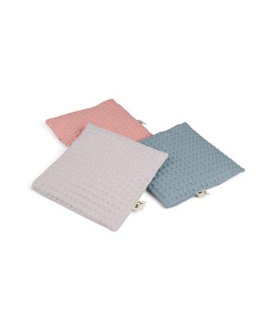 Green Woodpecker Rapeseed Pillow - Washable Heat Pillow for Babies & Toddlers | Waffle Piqu Petrol | Relieves Flatulence & Abdominal Pain - Buy Online on GoSupps.com