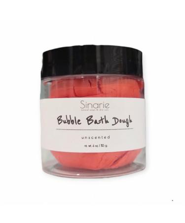 Bubble Bath | Bubble Bath Dough | Bath Melts | Bath Dough | Bubble Bath Colors | Sensitive Skin | Fun for Kids | Bubble Bath Fun | Soap dough (Tea Tree Red 4 oz.)