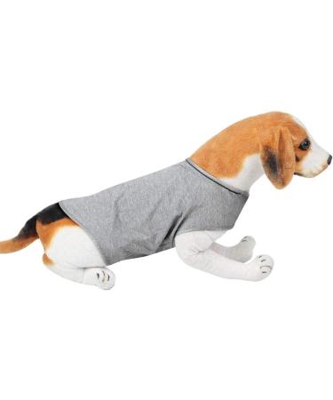 Dog Anti Anxiety Shirt Pet Stress Relief Clothes Pet Calming Wrap Vest Dog Thunder Jacket with Hook Loop and Reflective Strip (S) - Buy Online on GoSupps.com