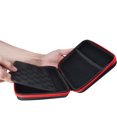 Diabetes Testing Kit Organizer Case - Eva Hard Protective Bag for Diabetic Supplies, Blood Glucose Meter, Test Strips, Syringes, Lancets - Black - Buy Online on GoSupps.com
