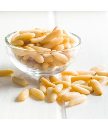 Kuchnia Zdrowia Whole Pine Nuts - High Quality Snack in Leak-Proof Zipper Doypack (500g) - Delicious & Nutritious - International Shipping - Buy Online on GoSupps.com