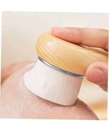 DOITOOL 1pc Pore Scrub Face Cleanser Facial Cleaning Brush Face Cleaning Brush Face Cleaning Beauty Brush Soft Bristle Brush Exfoliating Facial Brush Face Brush Frosted Wooden - Buy Online on GoSupps.com
