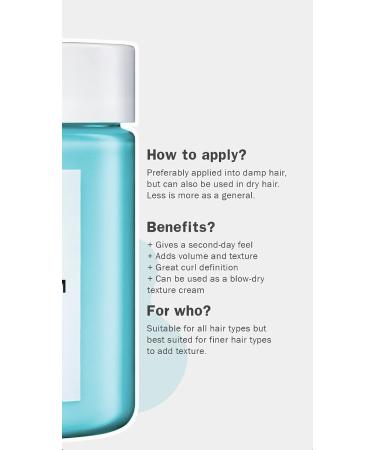 SACHAJUAN Ocean Mist Hair Cream 4.2 Fl.Oz - Beachy Waves and Volume Boost - Buy Online on GoSupps.com