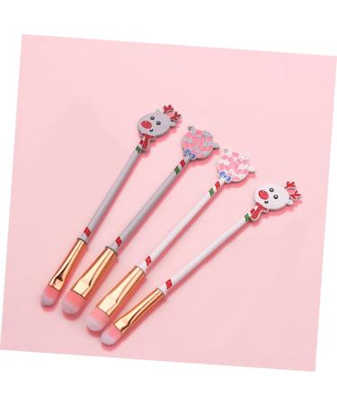 12 Pcs Abaodam Concealer Brush Set - Perfect Christmas Cosmetic Tools for Women | Foundation Lipstick & Blending Brushes with Toiletry Bag - Travel-Friendly Mermaid Design - Buy Online on GoSupps.com