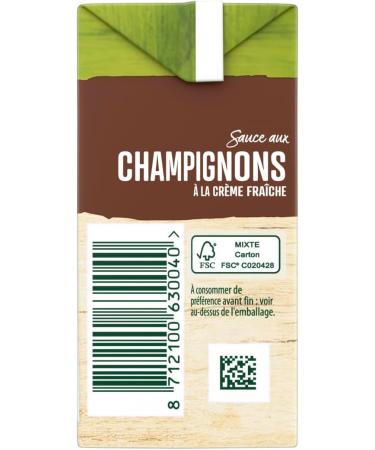 Knorr Sauce aux Champignons la Cr me Fra che 4 Parties 30 cl - Lot de 4 Poivre - Buy Online on GoSupps.com