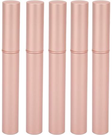 Rose Gold Metal Shell Soft Brush Empty Mascara Tube DIY for Eye Look Not Easy to Dry Multipurpose with Brow Tint 4ml Capacity - Buy Online on GoSupps.com