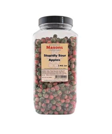 Stupidly Sour Apples - 200g Hard Boiled Sweets