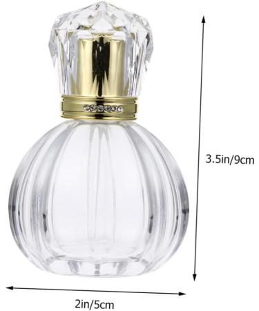 Ipetboom Perfume Bottle Travel Spray Bottle Small Empty Fine Mist Atomizers Refillable Empty Travel Atomiser Makeup Face Spray Bottle Empty Spray Travel Glass Diamond Empty Bottle - Buy Online on GoSupps.com
