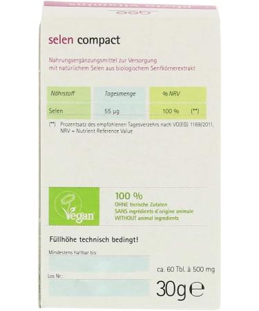Buy GSE Selenium Compact (BIO) - 60 Tablets for Immune Support | International Shipping Available - Buy Online on GoSupps.com