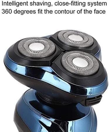 USB Rechargeable Electric Shaver & Grooming Kit - Waterproof Cordless Rotary Razor for Travel & Home Use - Buy Online on GoSupps.com