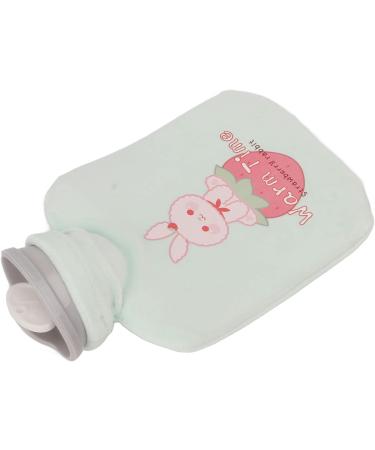 Buy Green Rabbit Rubber Hot Water Bottle - Soft Cover Leak-Proof Hot Cold Compress for Pain Relief | International Shipping Available - Buy Online on GoSupps.com