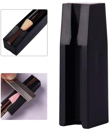 2 Pcs 2 in 1 Eyebrow Pencil Sharpener Set - Cosmetic Tool for Eye and Eyebrow Pencils - Environmentally Friendly Plastic Sharpeners - Buy Online on GoSupps.com