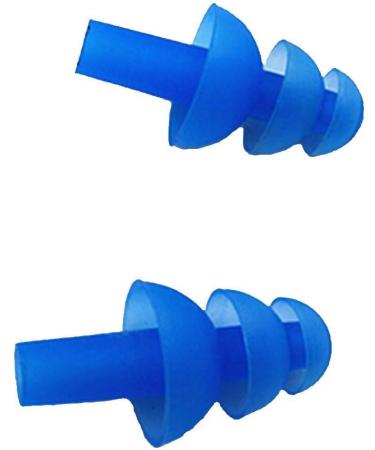 Waterproof Silicone Earplugs - 5 Pairs (10PCS) for Swimming and Sleeping - Buy Online on GoSupps.com