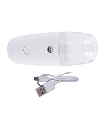 FOMIYES 1 Set Spray Hydrating Apparatus Handheld Travel Humidifiers Face Moisturizing Mister Usb 11.2x4.2cm White