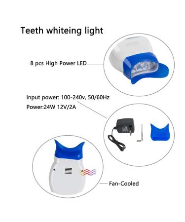 Pevor Power Dental Teeth Whitening Light | Cold LED Lamp for Bleaching Accelerator | US Shipping - Buy Online on GoSupps.com