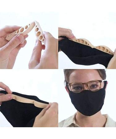 Real D Anti Fog Mask for Glasses Wearers (Grey) - Reusable Silicone Mask Accessory - Buy Online on GoSupps.com