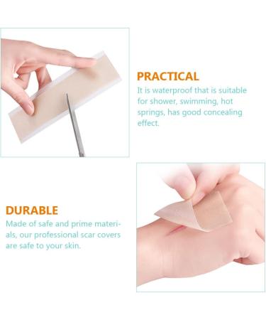 5Pcs Silicone Scar Sheets | CICA Care Gel Sheet for Surgery, Injury, Burns Scars | Wound Repair Dressings - Buy Online on GoSupps.com