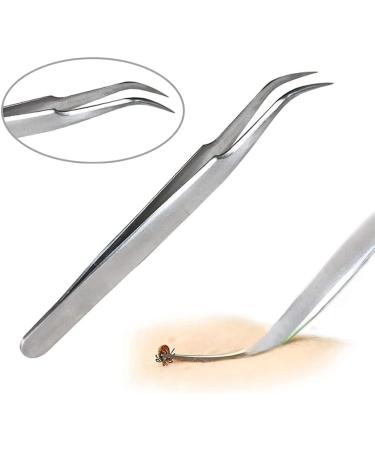 Maridergo 5 Pcs Tick Remover Tool Set Professional Tick Tweezers Tick Hooks Tick Remover Painlessly Tick for Dogs Cats Horses and Other Pets - Buy Online on GoSupps.com