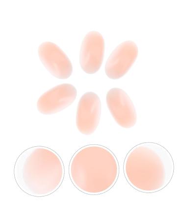 JECOMPRIS 3 Pairs shoulder pads for silicone shoulder push-up pads invisible shoulder pads 3.5X7.5X13CM Pink - Buy Online on GoSupps.com