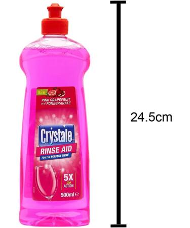 CRYSTALE DISHWASHER RINSE AID PINK - Buy Online on GoSupps.com