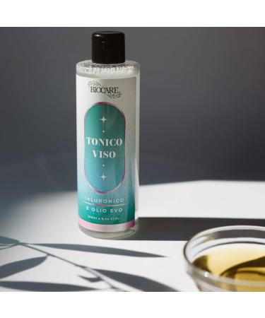 BIOCARE SHOP srl FACE TONIC Evo & Hyaluron facial toner Suitable for extreme hydration Brightens the complexion and protects against harmful external influences 250 ml Biocare Made in Italy - Buy Online on GoSupps.com