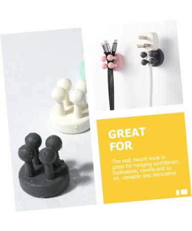 Alipis 12 Pick Silicone Shaver Hook & Toothbrush Holder - Durable Bathroom & Shower Storage Solution - Buy Online on GoSupps.com