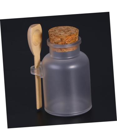 Mipcase Cork Nuts Container Empty Bath Salt with Cork Bottle Empty Salts Wooden Food medium As Shown - Buy Online on GoSupps.com
