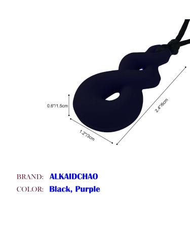 Chew Toys for Kids with ADHD & Autism - Safe Food Grade Silicone - 2 Pack | Ideal for Boys & Girls - Buy Online on GoSupps.com