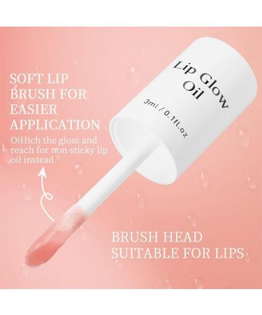 Hiccup Shiftalter Tinted Lip Glow Oil for luscious hydrated lips with a natural shine longlasting care fruit aroma nude clear shiny lip gloss flesh tint oil 03 - Buy Online on GoSupps.com