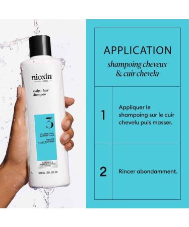 Nioxin System 3 Shampoo for Colored Thinning Hair Shampoo for colored thinning hair 300ml - Buy Online on GoSupps.com