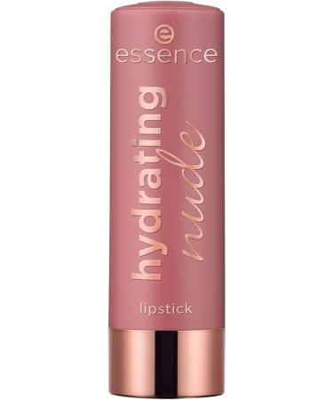  essence Essence Hydrating Nude Lipstick #303 Delicate Nude Nourishing Moisturizing with Oils Natural Vegan Alcohol Free Pack of 3 (3 x 3.5 g) - Buy Online on GoSupps.com