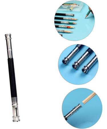 Lurrose Pencil Lengthener 1 Lengthener Pencil Lengthening Extender Lengthen Double-ended Cover/Metal Holder Practical Plain - Buy Online on GoSupps.com