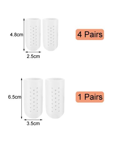 JdXun Toe Protection - 10 Pieces Breathable Caps for Small & Large Toes | Pain Relief for Corns Blisters & Toenail Loss - Buy Online on GoSupps.com