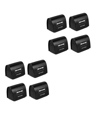 FRCOLOR 8 STK Klinge Storage Box Container For Sharp Objects Razor Bank Razor For Men Reiser Sasier Razor For Men Eisen Man Disposal Box disposable 1 piece (1 Pack) Schwarzx2st