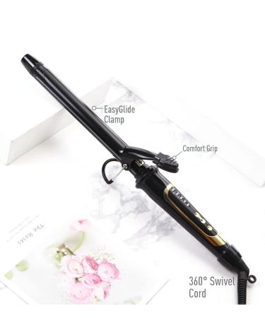 1 Inch Ceramic Coating Barrel Curling Iron for Long/Medium Hair | Extra Long Barrel, Instant Heat up to 450F | Hair Waving Style Tool for Girls & Women - Buy Online on GoSupps.com