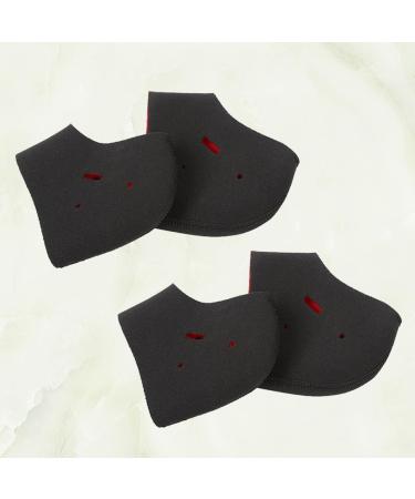MAGICLULU 6 Pairs Heel Socks Heel Protector Black Socks Ankle Socks Foot Heel Cover Cup Protector Hydrating Socks Anti-Cracking Socks Heat Socks with Hole Moisturizing Socks Thermal Socks - Buy Online on GoSupps.com