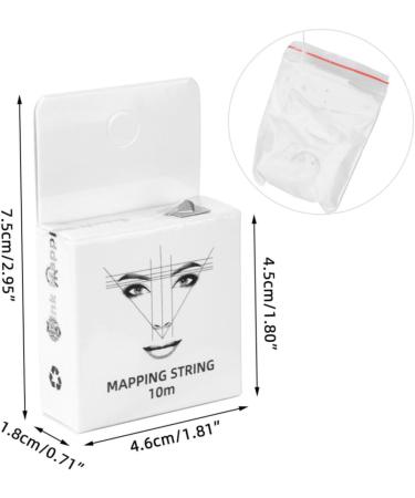Hemoton 5pcs Eyebrow Shaping Tool Eyebrow Positioning Ruler Multifunctional Eyebrow Ruler Measuring Ruler - Buy Online on GoSupps.com