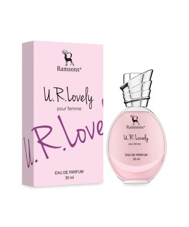 U R LOVELY Eau De Parfum | 30 ML | Perfume For Women | TN - Bergamot Peach Orange Grapefruit Aquatic | MN - Lilly of the valley Rose Jasmine Cinnamon | BN - Woody Musk Vanilla - Buy Online on GoSupps.com