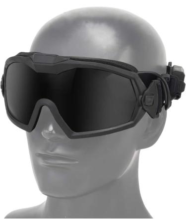 Lejie Airsoft Glasses - Tactical Anti-Fog Military Goggles with Fan System for Paintball Riding Shooting Hunting Cycling & Motorcycle (Black) - Buy Online on GoSupps.com